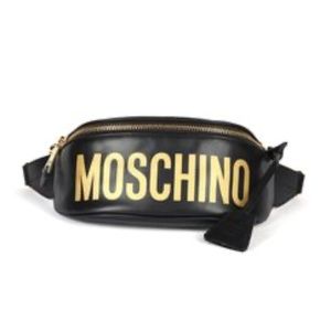 Moschino Women's Logo Belt Bag (Black)